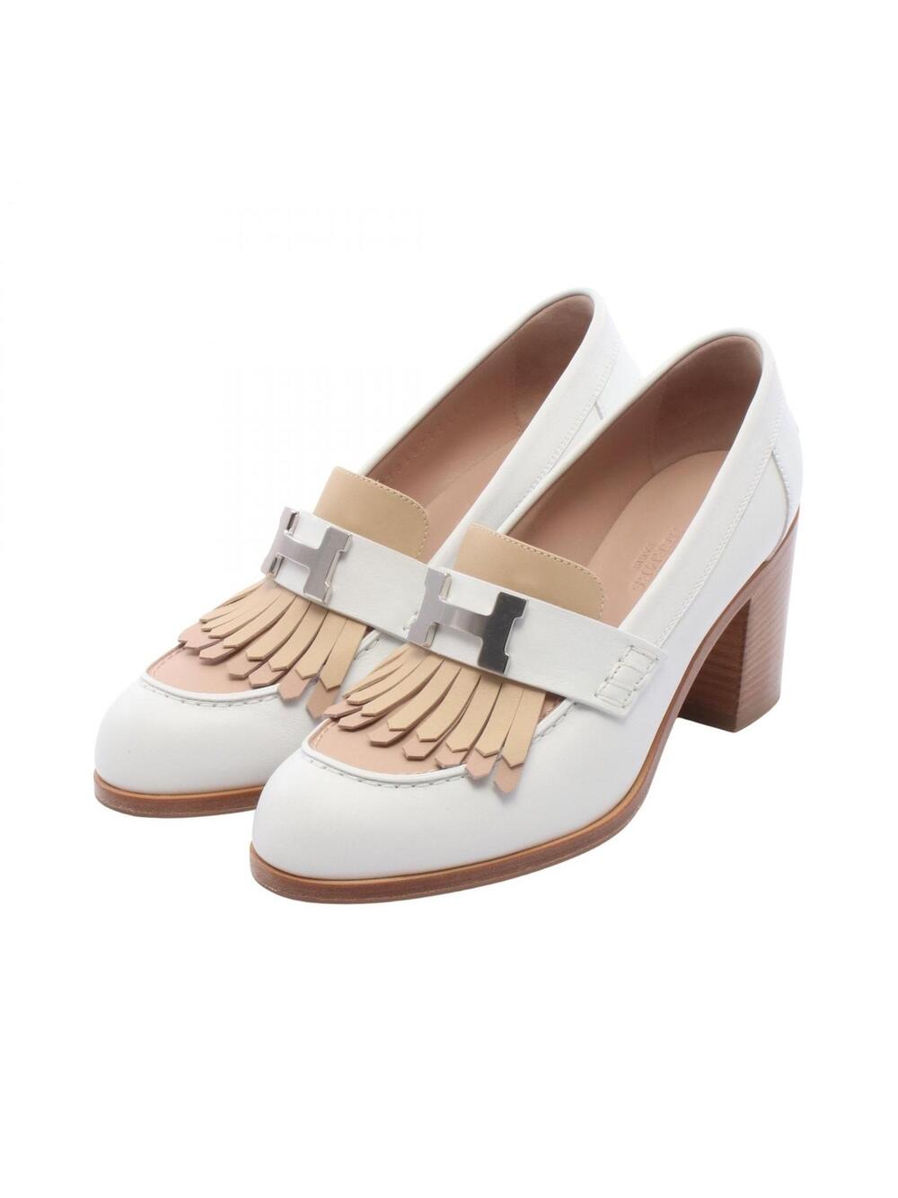 Hermes Elise 70 Moccasins Pumps Heels #377117H10B